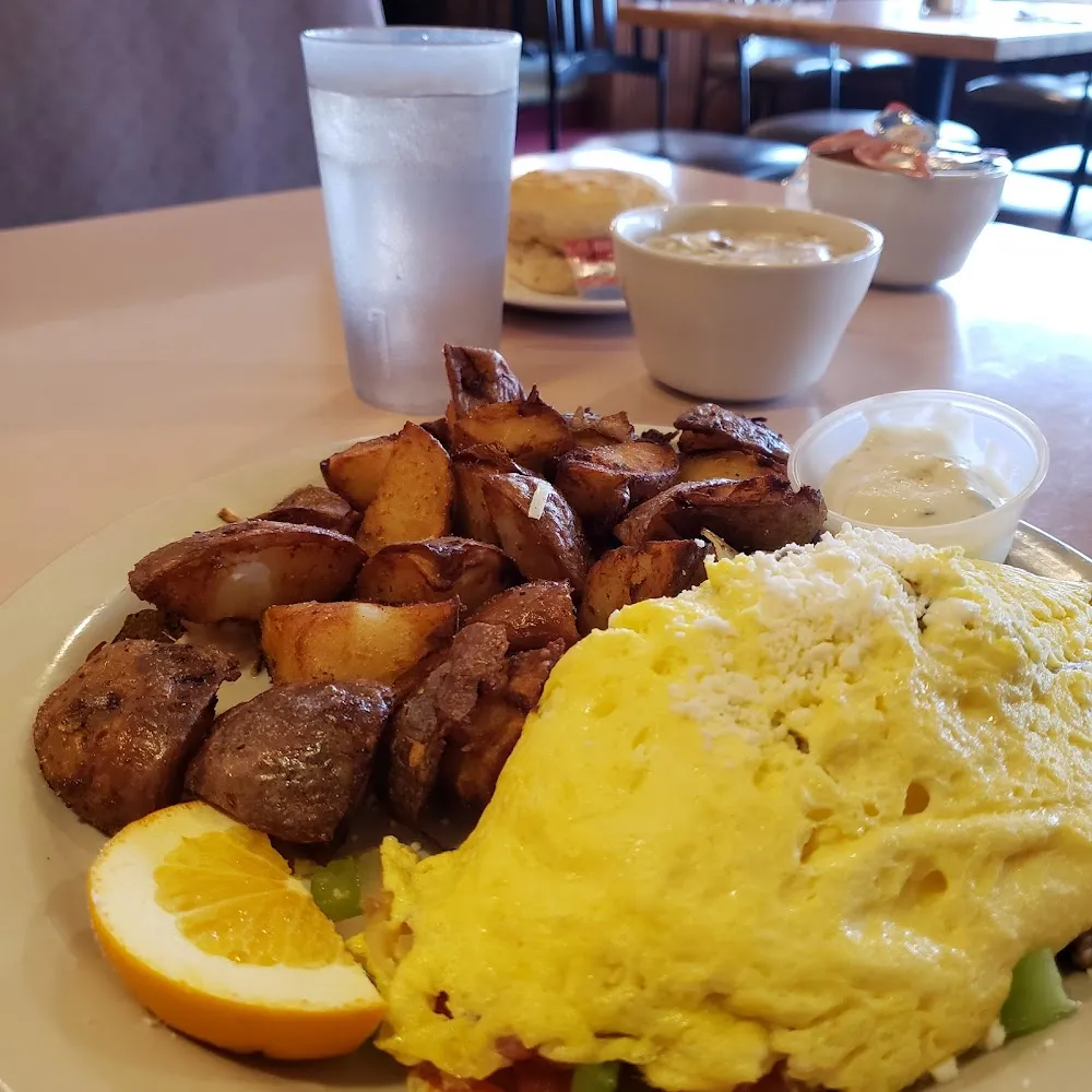 Omelette with Home Potatoes